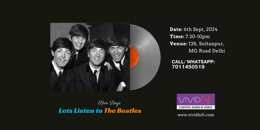 Invitation: Vinyl Listening Session to the music of The Beatles