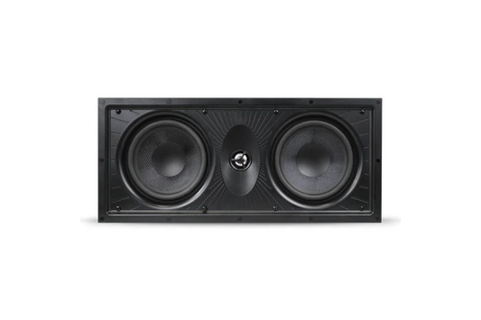 Dual 6.5 LCL InWall Speaker - ABS - Black
